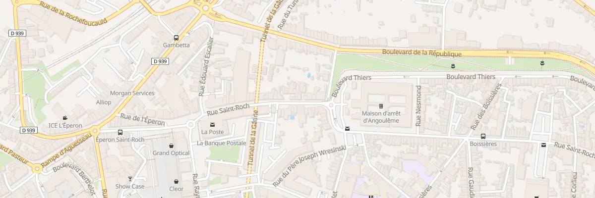 Plan du 96 Rue Saint Roch à Angoulême