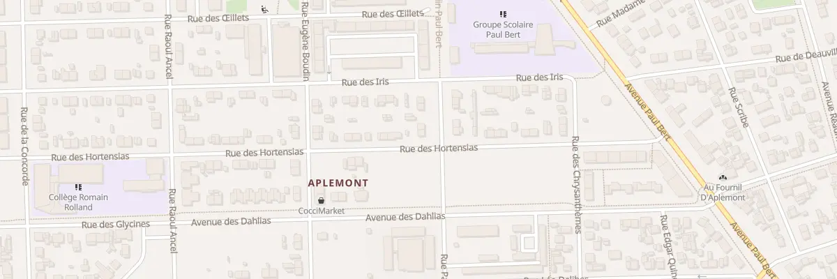 Plan du 41 Rue des Hortensias au Havre
