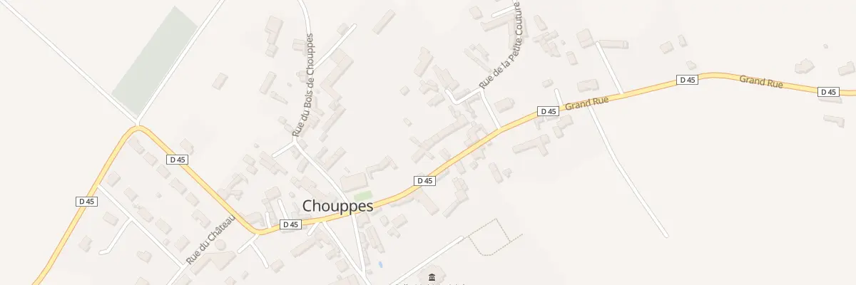 Plan du 27 Rue Grand Rue à Chouppes