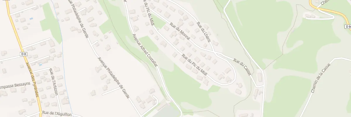 Plan du 16 Rue du Pic du Midi à Gerde
