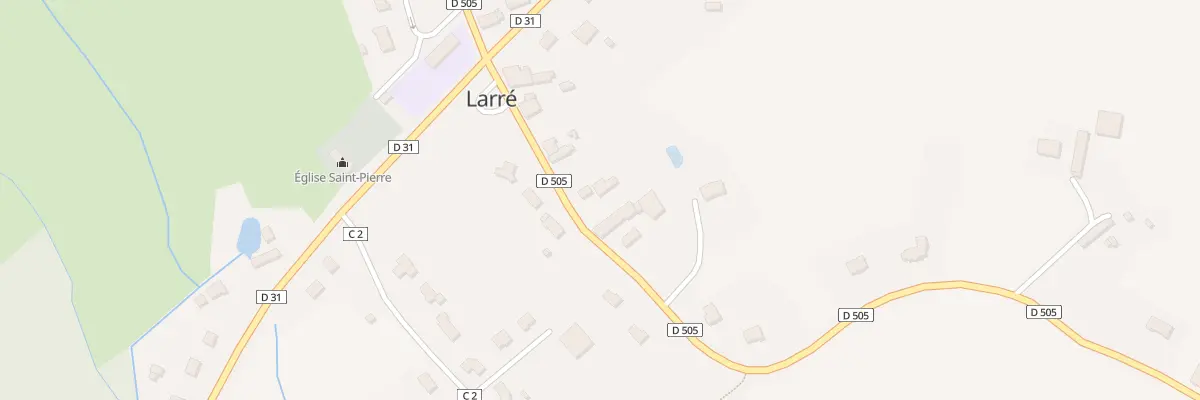 Plan du 11 Rte du Château d’Eau à Larré