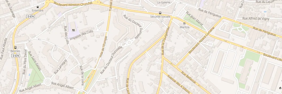 Plan du 29 Rue de Lavalette à Angoulême
