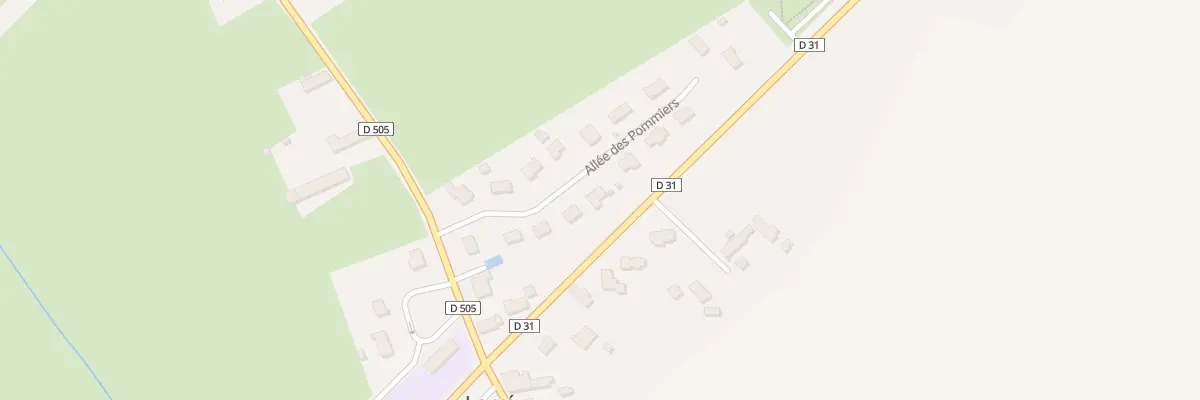 Plan du 10 All des Pommiers à Larré