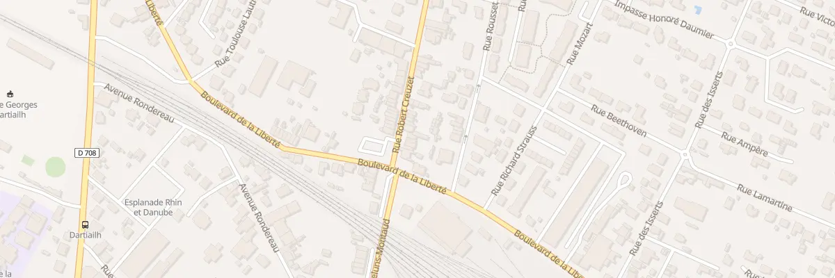 Plan du 12 Rue Robert Creuzet à Marmande