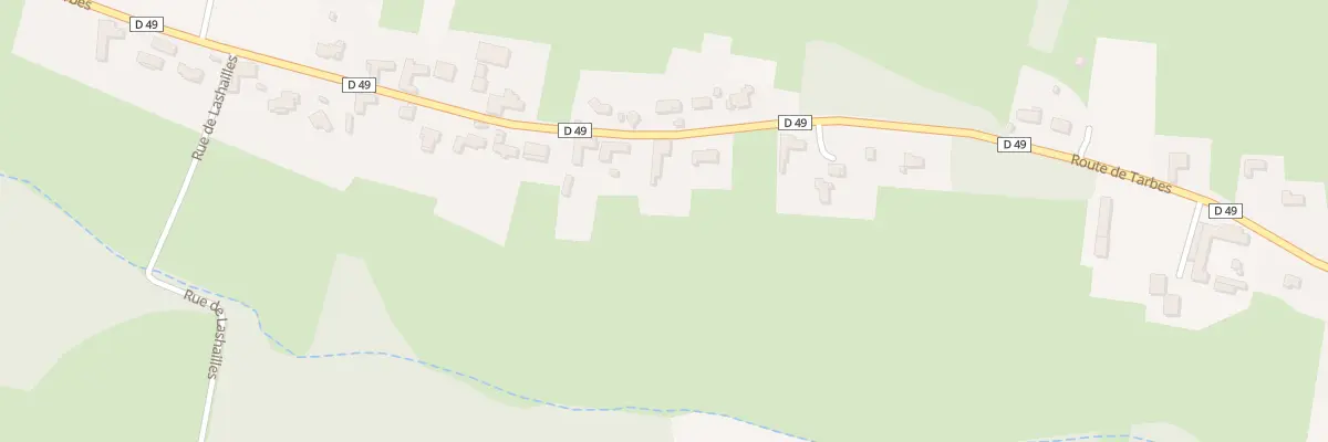 Plan du 21 Rte de Tarbes à Souyeaux