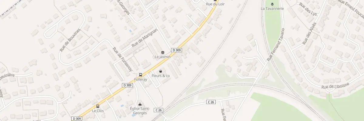 Plan du 149 Rue de Sablé au Mans