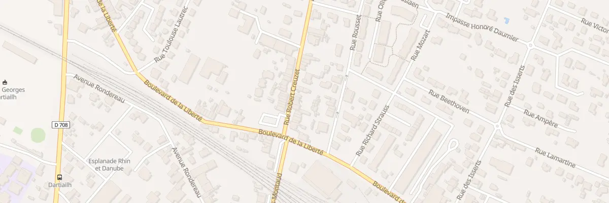 Plan du 22 Rue Robert Creuzet à Marmande