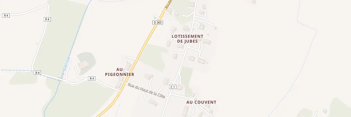 Plan du 350 Rue des Ecoles à Dému