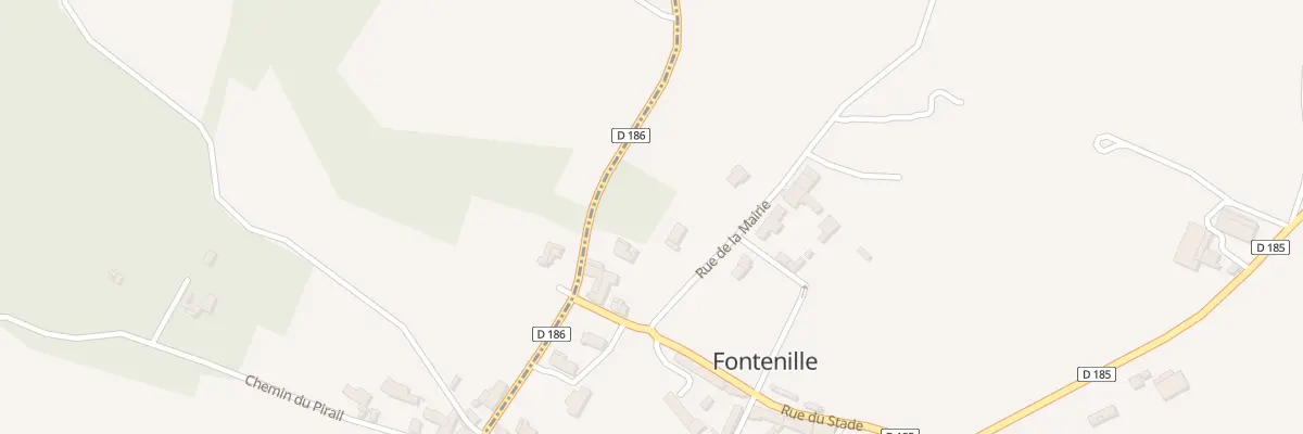 Plan du 4 Rue de la Mairie à Fontenille