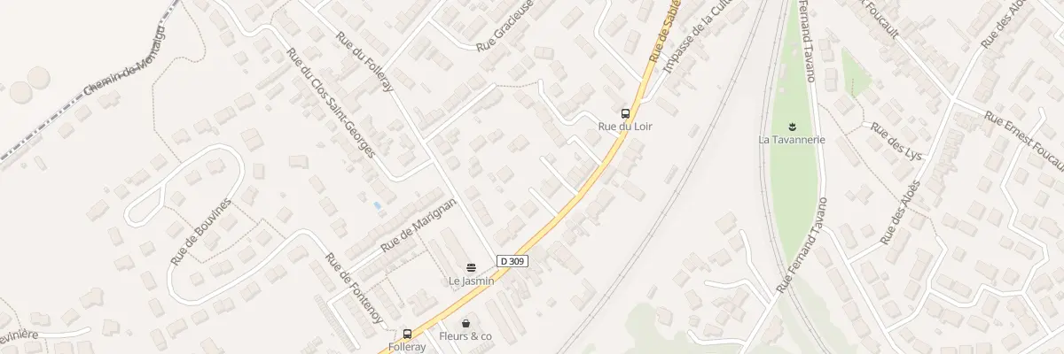 Plan du 148 Rue de Sablé au Mans