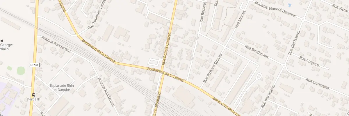 Plan du 14 Rue Robert Creuzet à Marmande