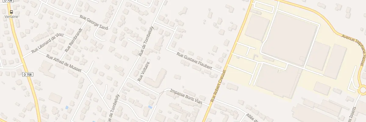 Plan du 13 Rue Gustave Flaubert à Marmande