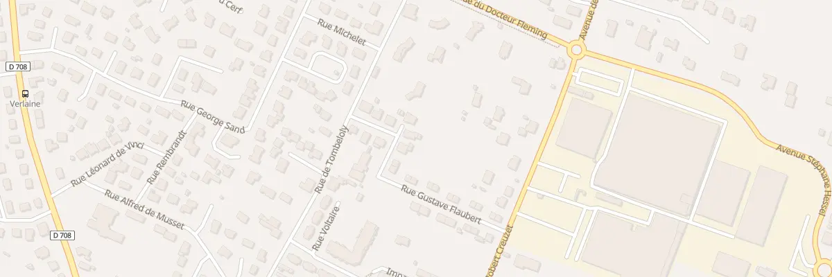 Plan du 28 Rue Gustave Flaubert à Marmande