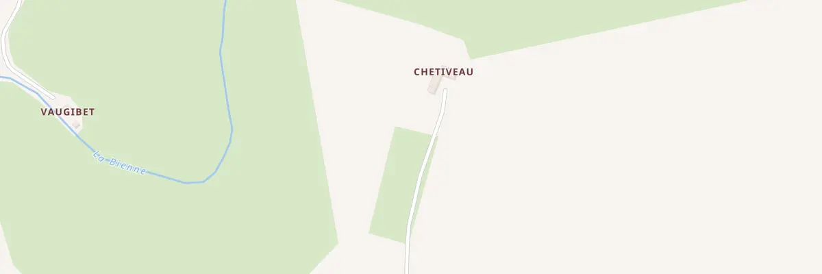 Plan du 5101 Chetiveau à Chérancé