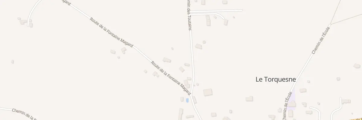 Plan du 227 Chemin des Toutains au Torquesne