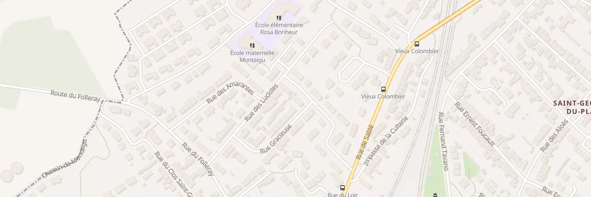 Plan du 19 Rue du Loir au Mans