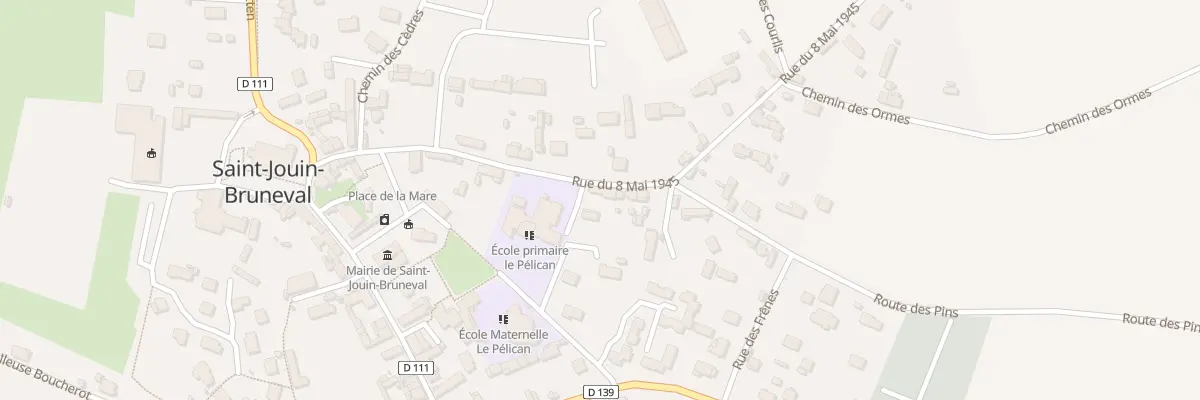 Plan du 12 Rue du 8 mai 1945 à Saint-Jouin-Bruneval