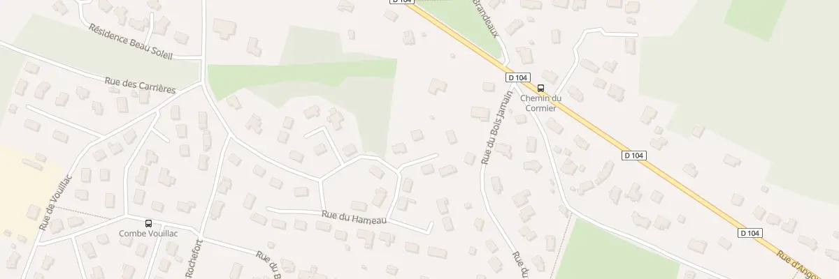 Plan du 11 Rue du Hameau à Chazelles