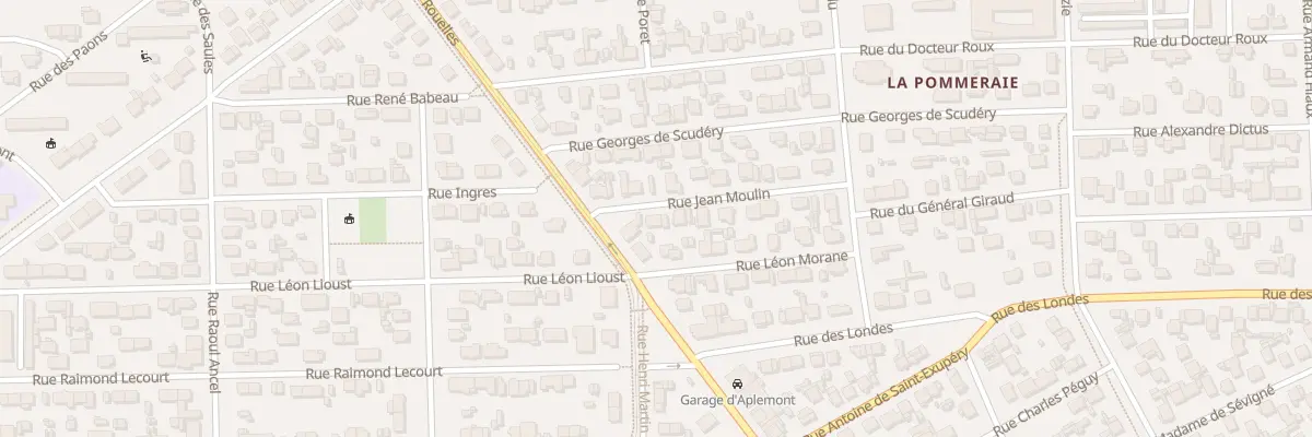 Plan du 4 Rue Jean Moulin au Havre