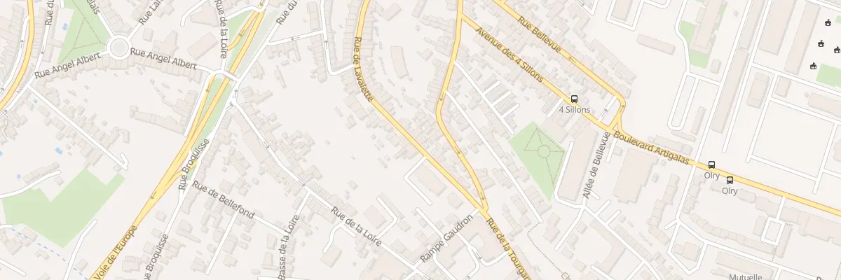 Plan du 106 Rue de Lavalette à Angoulême