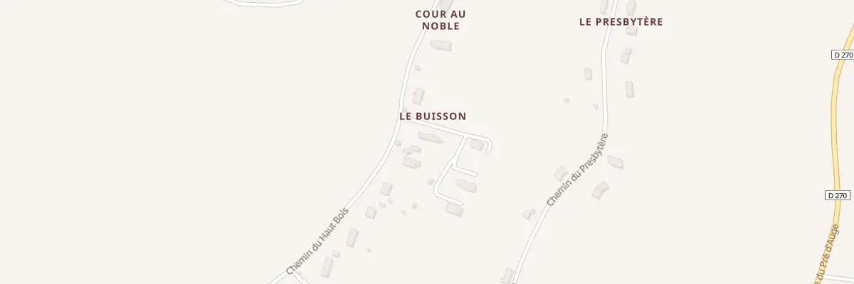 Plan du 619 Che du Haut Bois à Manerbe