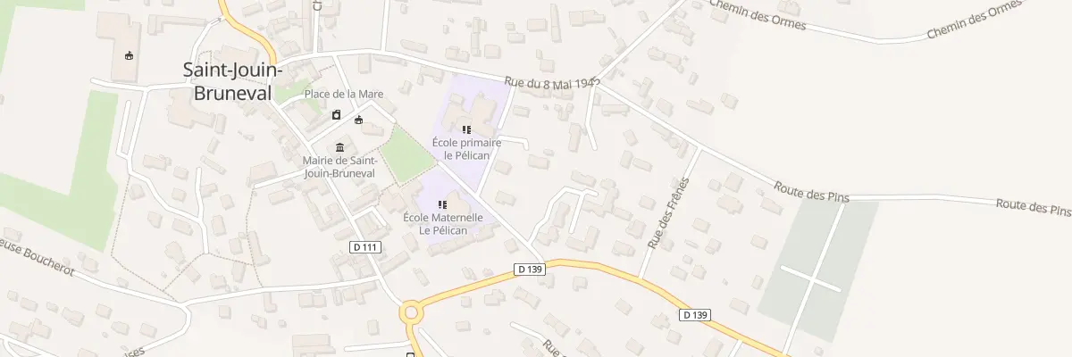 Plan du 6 Sen des Hêtres à Saint-Jouin-Bruneval