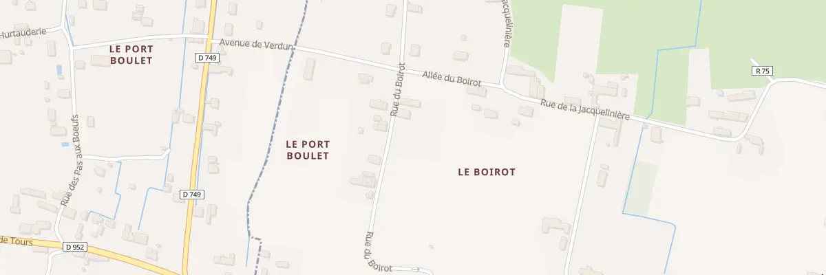 Plan du 4 Rue du Boirot à La Chapelle-sur-Loire
