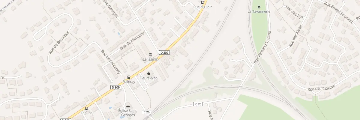 Plan du 141 Rue de Sablé au Mans
