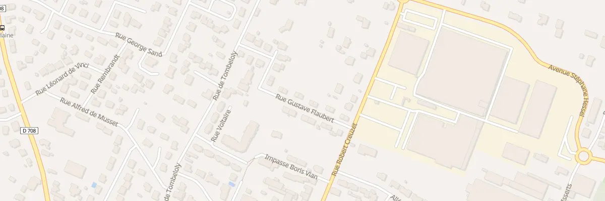 Plan du 14 Rue Gustave Flaubert à Marmande