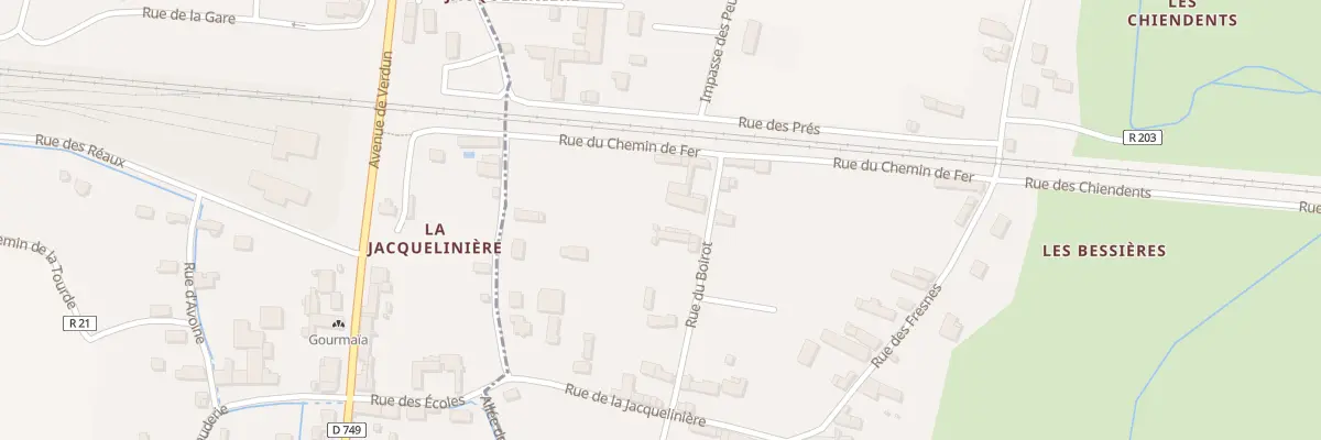 Plan du 5019 Rue du Boirot à La Chapelle-sur-Loire
