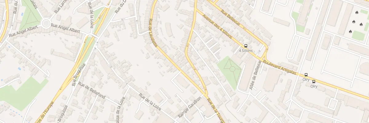 Plan du 105 Rue de la Tourgarnier à Angoulême