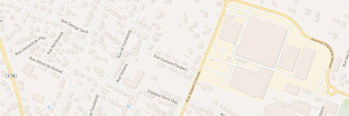 Plan du 12 Rue Gustave Flaubert à Marmande