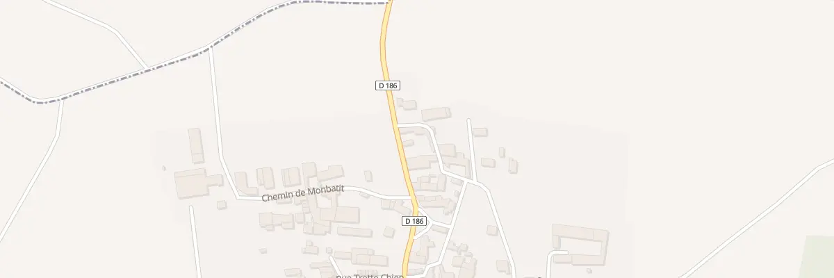 Plan du 16 Rue de l’Eglise à Lonnes