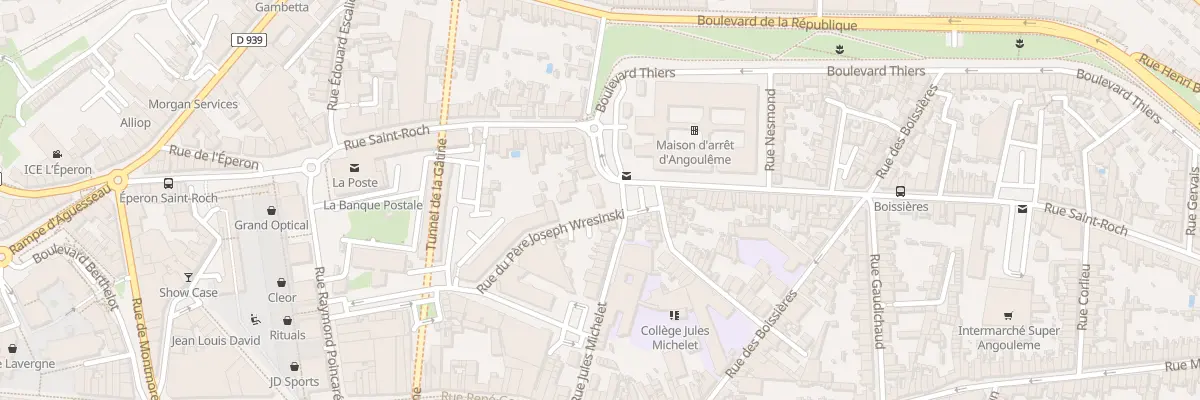 Plan du 67 Rue Saint Roch à Angoulême