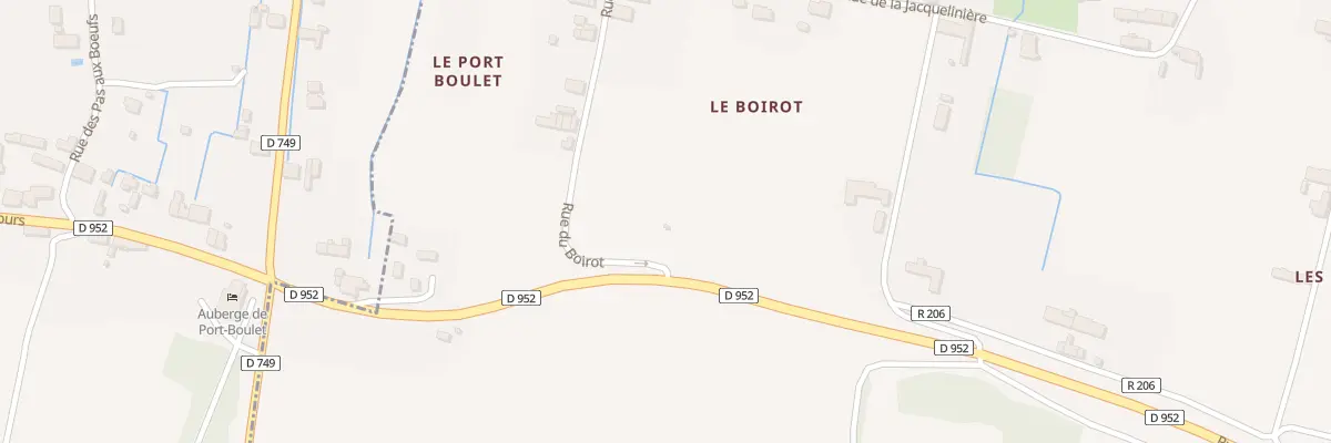 Plan du 5043 Rue du Boirot à La Chapelle-sur-Loire
