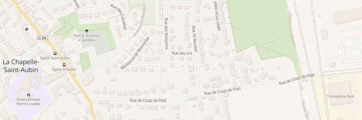 Plan du 3 Rue des Iris à La Chapelle-Saint-Aubin