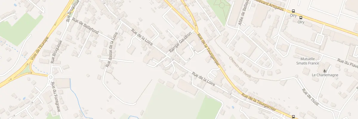 Plan du 168 Rue de la Loire à Angoulême