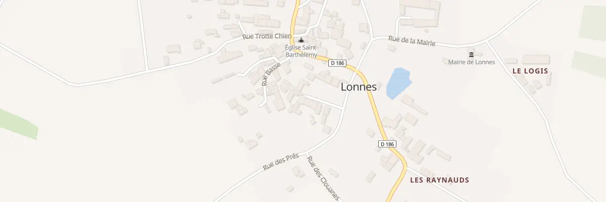 Plan du 5 Imp du Musée à Lonnes