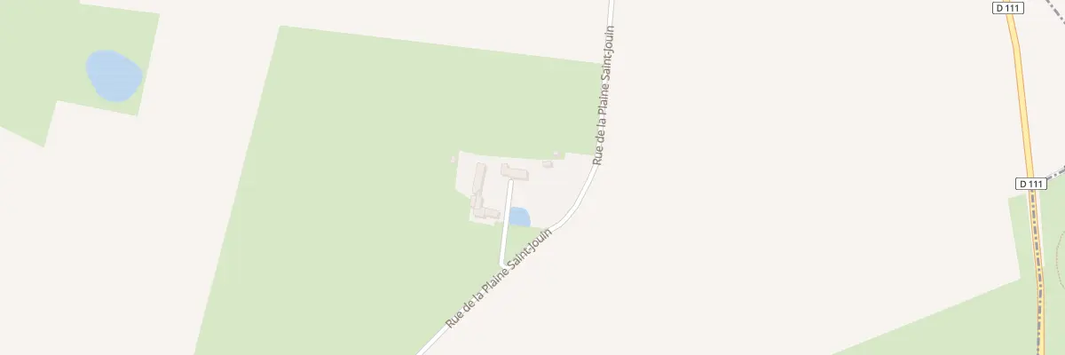 Plan du 7 Rue de la Plaine St Jouin à Cauville-sur-Mer
