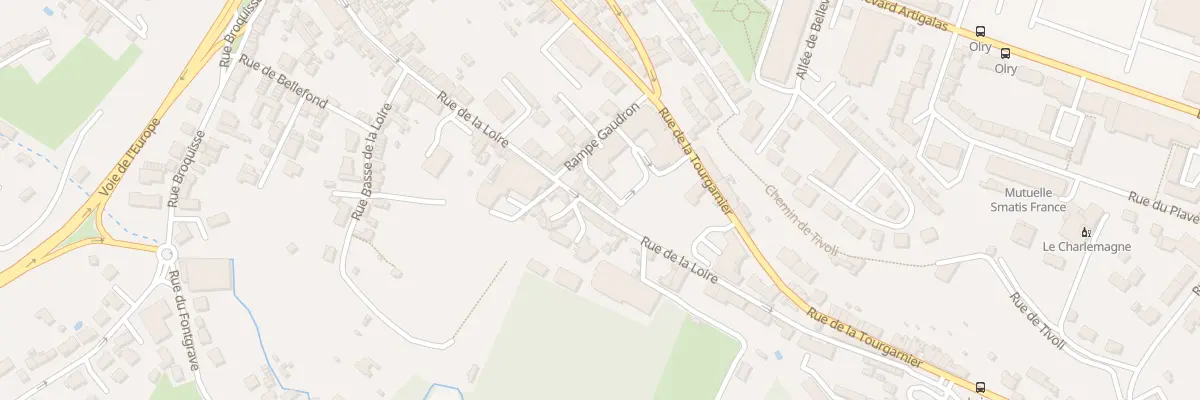 Plan du 168B Rue de la Loire à Angoulême