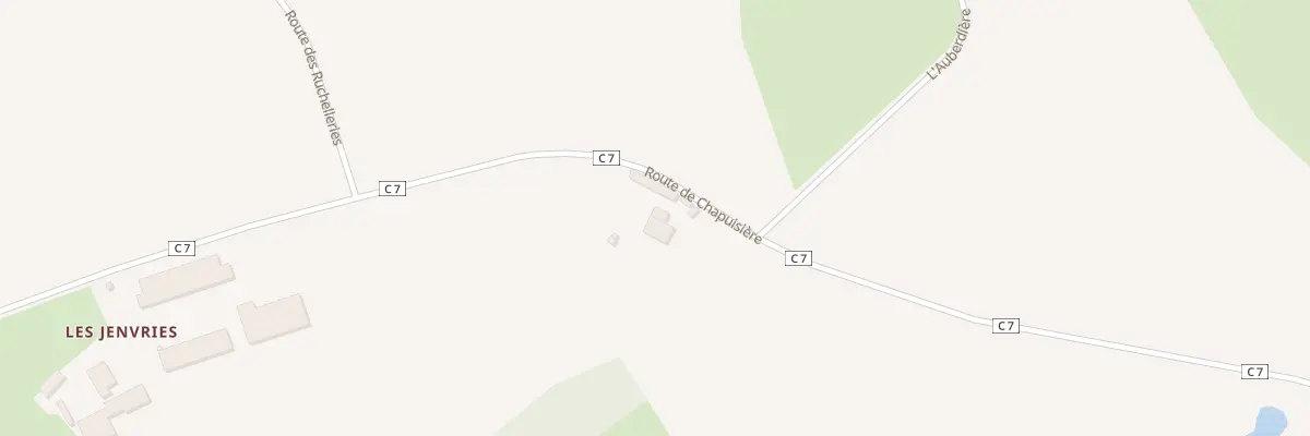 Plan du 5051 La Chapuisiere à Souillé