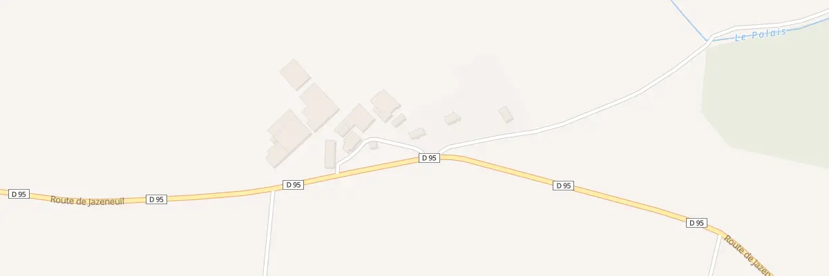 Plan du 5097 La Vitrerie à Coulombiers