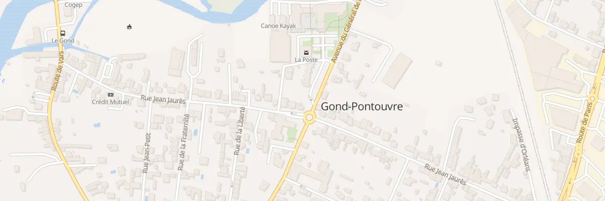 Plan du 67 Rue Jean Jaurès à Gond-Pontouvre