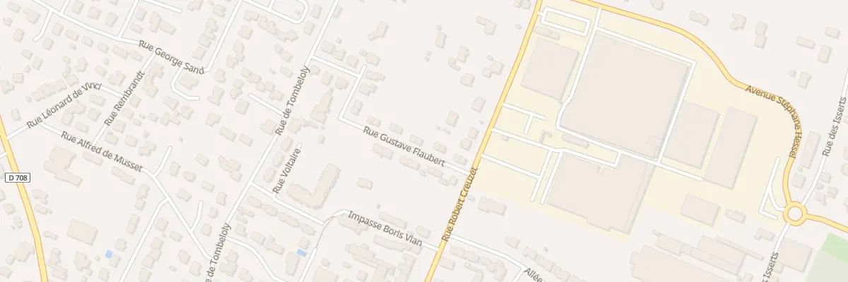 Plan du 10 Rue Gustave Flaubert à Marmande