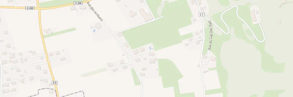 Plan du 13 Rue des Arribans à Gerde