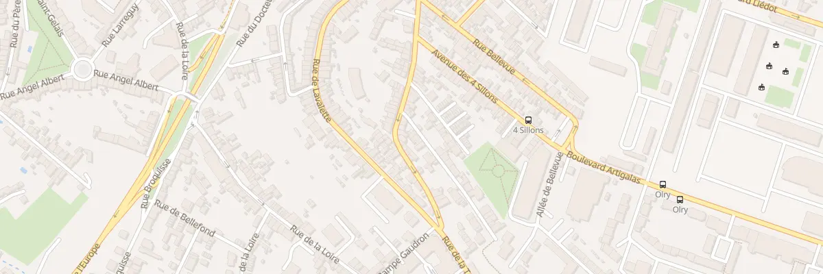 Plan du 3 Rue de Tivoli à Angoulême