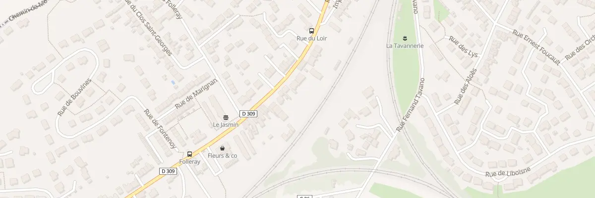 Plan du 131 Rue de Sable au Mans