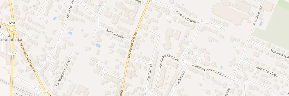 Plan du 66 Rue Robert Creuzet à Marmande