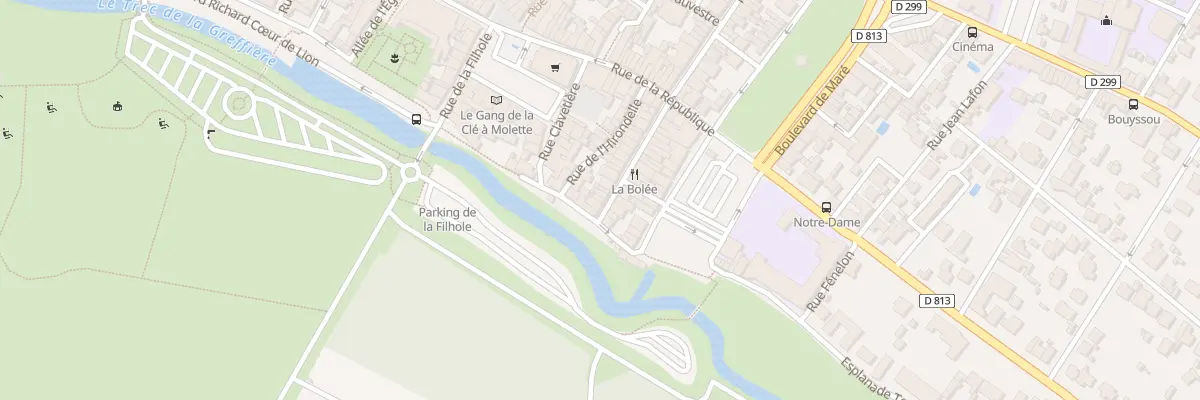 Plan du 5 Rue Labat à Marmande