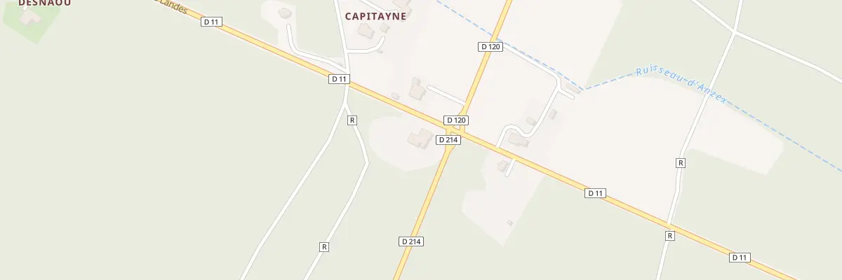 Plan du 1526 Rte des Landes à Anzex